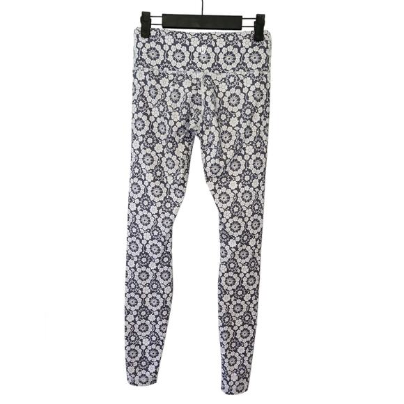 Lululemon Wunder Under Long Twiggy Printed Nimbus/Soot Light 4 Tall Inseam - Picture 4 of 9